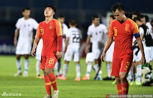 Cầu thủ Trung Quốc phải viết bản kiểm điểm dài 5 trang vì thất bại ở U23 châu Á