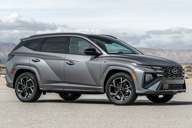 Hyundai Tucson tăng 1 bậc. Hyundai Tucson tăng 1 bậc.