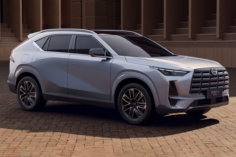 GAC Trumpchi GS4 Max. GAC Trumpchi GS4 Max.