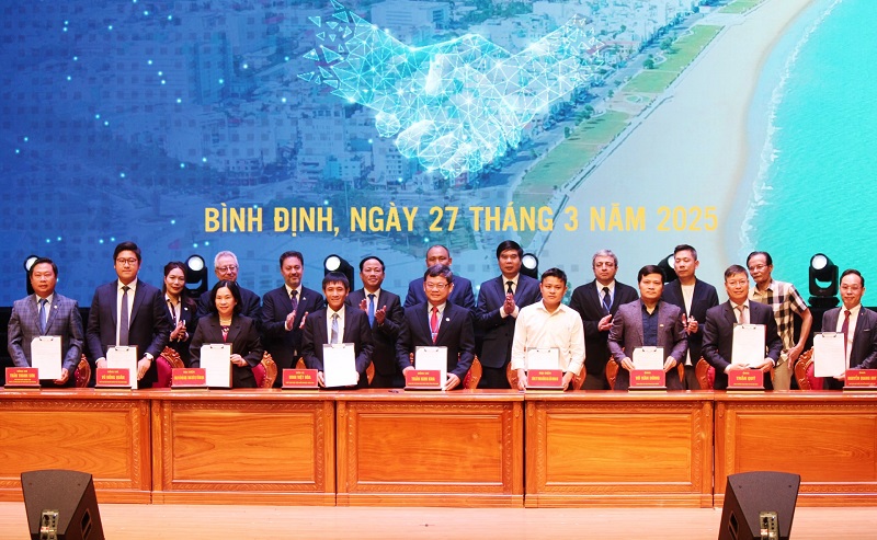 ký kết hợp tác chiến lược giữa tỉnh Bình Định với các đối tác hàng đầu