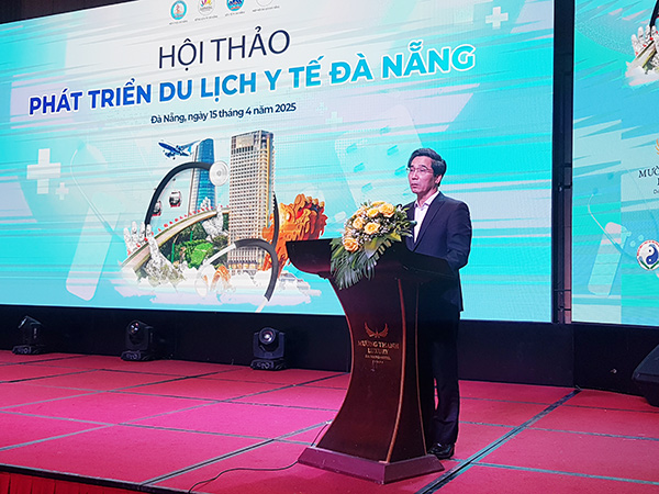 Phó Chủ tịch UBND TP Đà Nẵng Trần Chí Cường phát biểu tại hội thảo. Phó Chủ tịch UBND TP Đà Nẵng Trần Chí Cường phát biểu tại hội thảo.