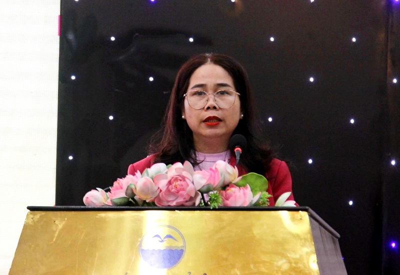 Bà Đỗ Thị Diệu Hạnh – Giám đốc Sở Văn hoá, Thể thao và Du lịch tỉnh Bình Định.
