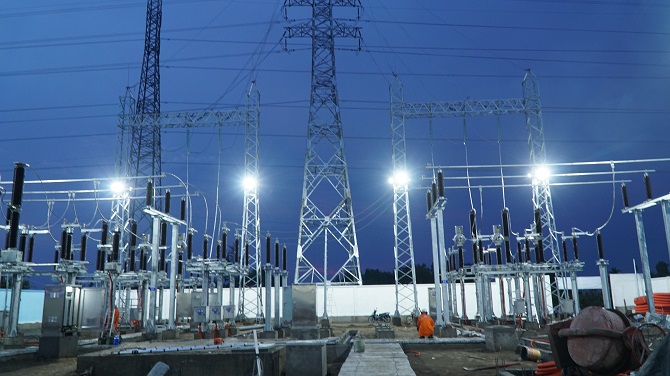 H5: Đến 3h30 ngày 27/4, Trạm biến áp 110kV Cái Răng, TP Cần Thơ đã đóng điện hoàn thành.
