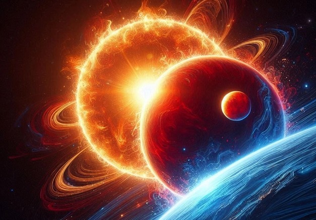 Hai hành tinh mới được phát hiện - Minh họa AI: Thu Anh