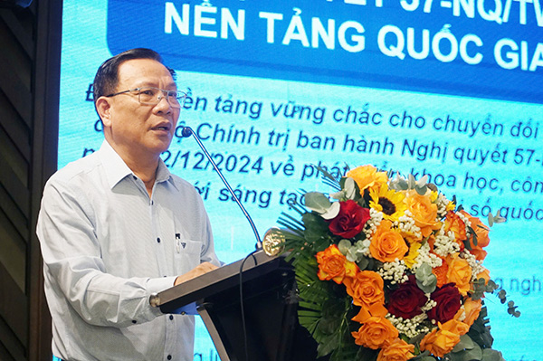 Phó Giám đốc Sở Công Thương Đà Nẵng Nguyễn Văn Trừ: Chuyển đổi số đang hiện diện trong từng hoạt động kinh doanh hàng ngày. Phó Giám đốc Sở Công Thương Đà Nẵng Nguyễn Văn Trừ: Chuyển đổi số đang hiện diện trong từng hoạt động kinh doanh hàng ngày.