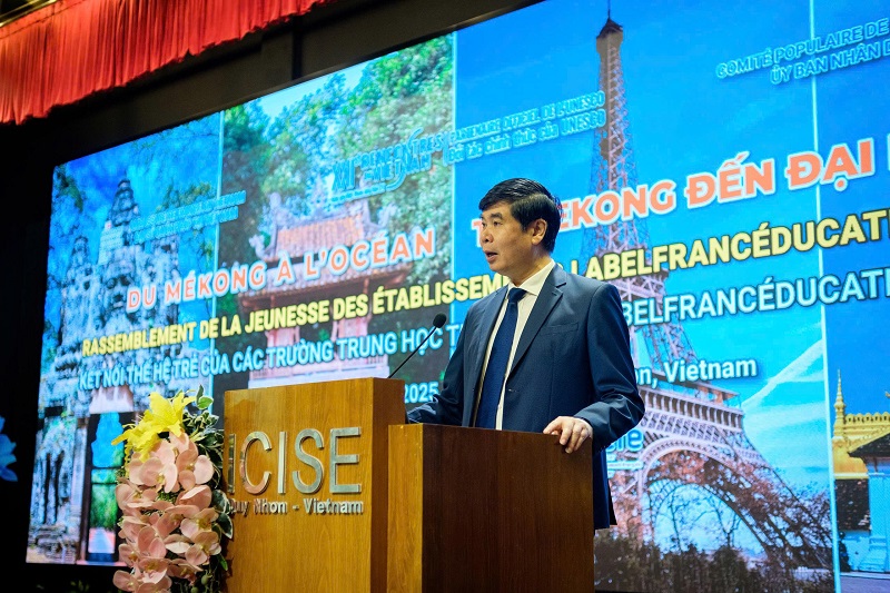 Ông Lâm Hải Giang – Phó Chủ tịch UBND tỉnh Bình Định, phát biểu chào mừng. Ông Lâm Hải Giang – Phó Chủ tịch UBND tỉnh Bình Định, phát biểu chào mừng.