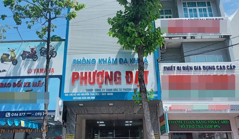 Phòng khám đa khoa Phượng Đạt đang bị đình chỉ toàn bộ hoạt động chuyên môn. Phòng khám đa khoa Phượng Đạt đang bị đình chỉ toàn bộ hoạt động chuyên môn.