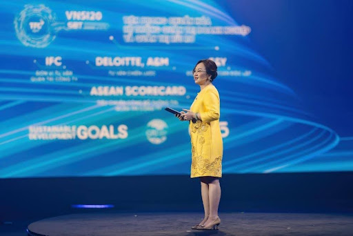 Ảnh 2: Bà Đặng Huỳnh Ức My - Chủ tịch HĐQT AgriS chia sẻ về ý nghĩa của hội nghị AgriS Agro Day 2025. Ảnh 2: Bà Đặng Huỳnh Ức My - Chủ tịch HĐQT AgriS chia sẻ về ý nghĩa của hội nghị AgriS Agro Day 2025.