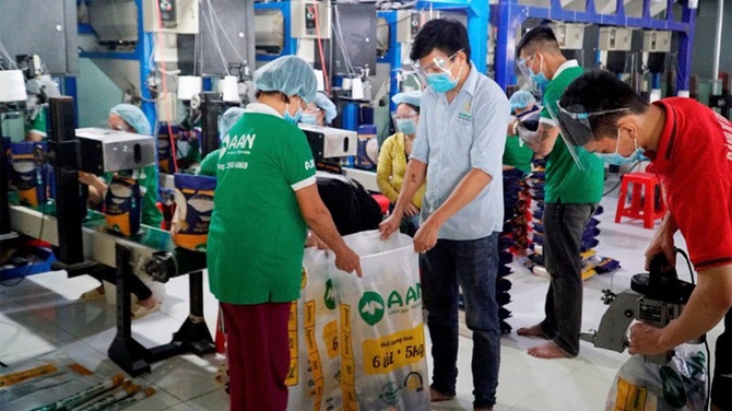 Năm 2024, Tập đoàn Tân Long xuất khẩu sang Nhật Bản khoảng 5.000 tấn gạo mang thương hiệu A An Năm 2024, Tập đoàn Tân Long xuất khẩu sang Nhật Bản khoảng 5.000 tấn gạo mang thương hiệu A An