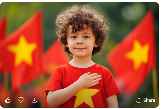 Kết quả với bức ảnh bé trai