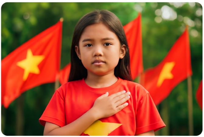 Kết quả với bức ảnh bé gái.