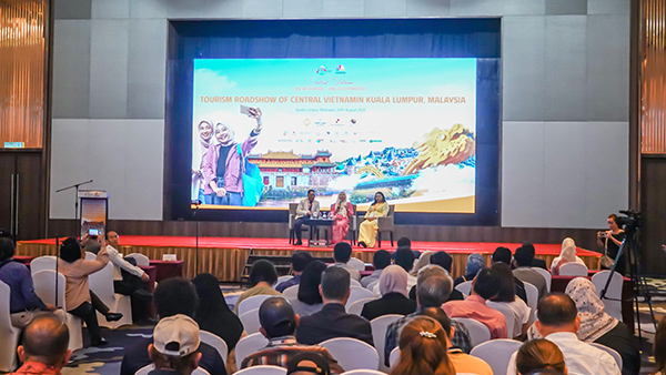 Roadshow giới thiệu du lịch miền Trung Việt Nam 2025 tại Kuala Lumpur (Malaysia) ngày 26/8.