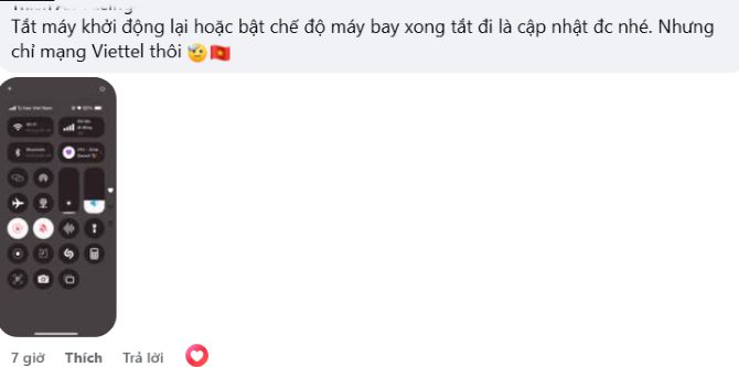 Một số bạn trẻ mách nhau cách để hiển thị dòng chữ trên.