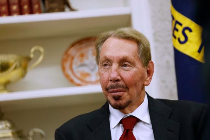 Tỷ phú Larry Ellison, đồng sáng lập Oracle.