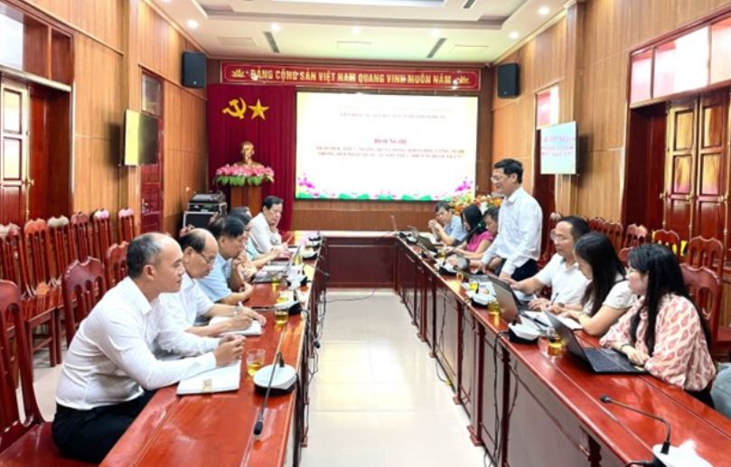 Toàn cảnh Hội nghị. Ảnh: Sở Khoa học & Công nghệ Nghệ An.