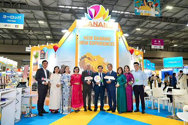Gian hàng Da Nang FantastiCity tại Tourism Japan Expo 2025.