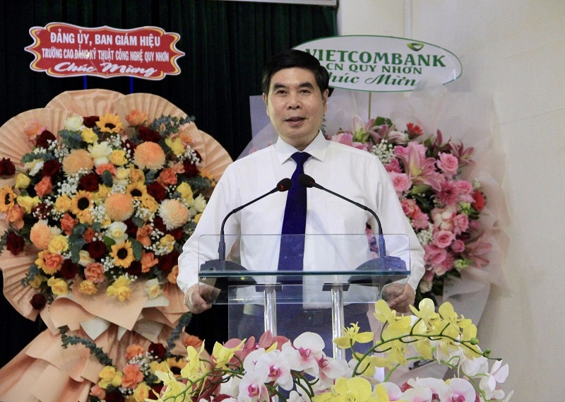 Phó Chủ tịch UBND tỉnh Gia Lai Lâm Hải Giang phát biểu tại buổi lễ.