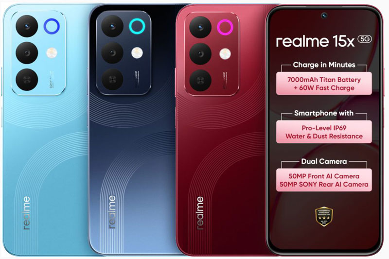 Realme 15X 5G. Realme 15X 5G.