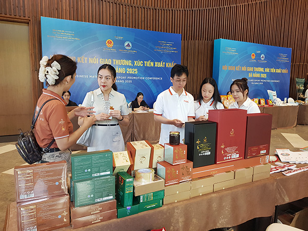 Hoạt động kết nối giao thương, thúc đẩy xuất khẩu trong khuộn khổ hội nghị.