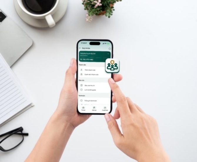 Người dùng có thể thu quỹ, góp quỹ, quản lý quỹ minh bạch với Tài khoản Hội nhóm