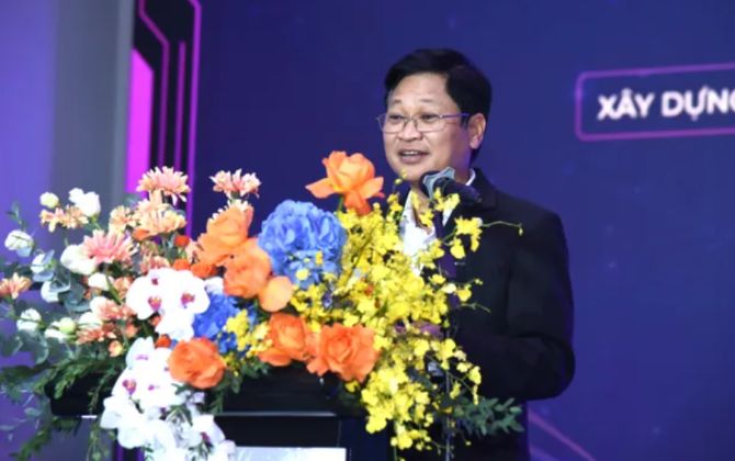 Ông Nguyễn Khắc Lịch, Cục trưởng Cục Công nghiệp Công nghệ thông tin (Bộ Khoa học và Công nghệ) tại diễn đàn.