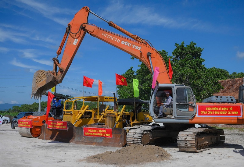 Dự án Cụm công nghiệp Cát Hanh (xã Hòa Hội, tỉnh Gia Lai) do Công ty cổ phần Khu công nghiệp Sài Gòn – Nhơn Hội làm chủ đầu tư, vừa được khởi công xây dựng cuối tháng 8/2025.