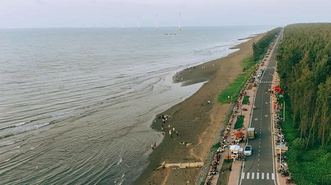 112 km đường ven biển