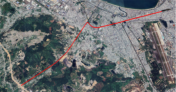 Tuyến đường sắt đô thị kết nối ga đường sắt tốc độ cao quốc gia với ga đường sắt trung tâm TP Đà Nẵng.