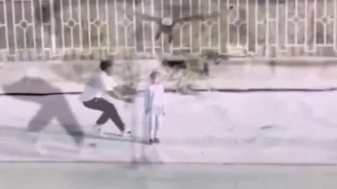 CLIP: Đại bàng 'khổng lồ' từ trên cao sà xuống định tóm gọn bé gái và cái kết khiến người xem 'thót tim'