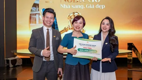 Sunshine Group livestream BĐS: Giảm 1 tỷ đồng cho khách, trích 500 triệu đồng làm thiện nguyện