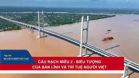 Cầu Rạch Miễu 2: Biểu tượng trí tuệ, bản lĩnh người Việt