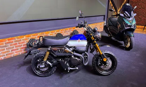 Xe số 149cc, thiết kế ‘nhái’ Honda Monkey, giá hơn 50 triệu đồng