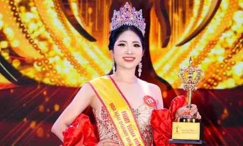 Trần Thị Phương đăng quang Hoa hậu Nhân ái - Miss Asian 2025 với dự án ‘Ươm mầm hy vọng’