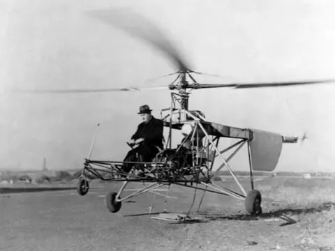 Bất ngờ trước cấu tạo của chiếc trực thăng đầu tiên trên thế giới, từng lập kỉ lục về thời gian bay