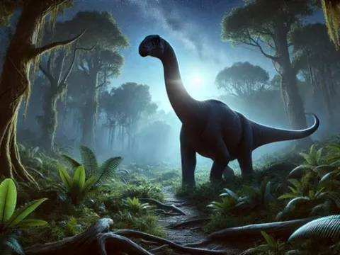 Phát hiện siêu quái thú ở Mỹ, vài đốt sống đã dài cả mét