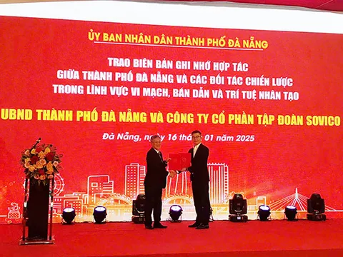 Đà Nẵng hợp tác vi mạch bán dẫn, trí tuệ nhân tạo với đối tác chiến lược