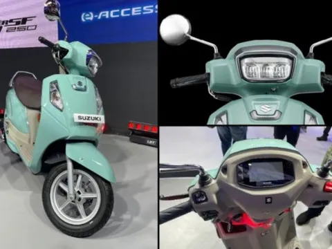 Vượt mặt Honda Vision, Suzuki ra mắt ‘vua xe ga’ 125cc mới có màn hình cỡ lớn, giá 22,6 triệu đồng