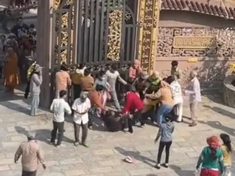 An Giang: Bắt nhiều đối tượng dàn cảnh cướp giật ở chùa Kim Tiên