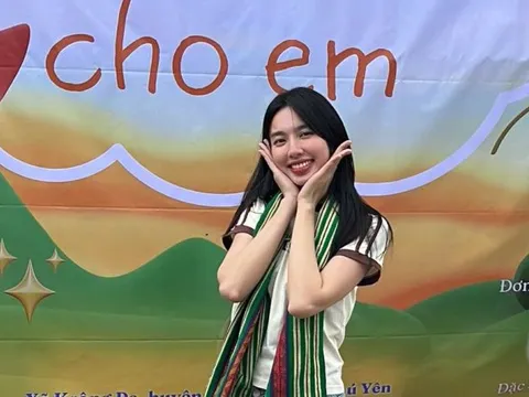 Hoa hậu Thuỳ Tiên truyền cảm hứng cho người hâm mộ làm thiện nguyện