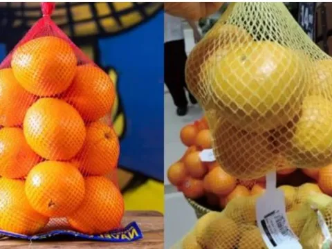 Vì sao trái cây ở siêu thị thường để trong túi lưới? Mục đích thật sự khiến nhiều người bất ngờ