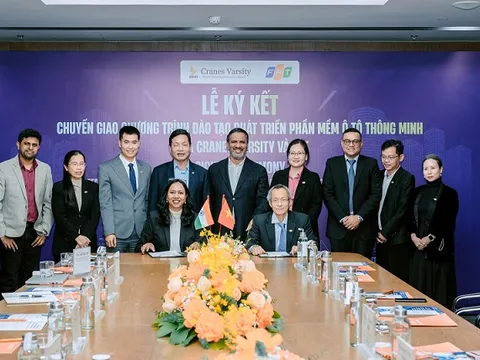 FPT nhận chuyển giao chương trình đào tạo phát triển phần mềm ô tô quốc tế