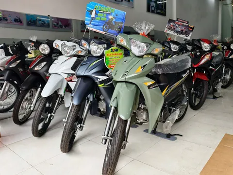 Bảng giá xe số SYM tháng 3/2025: Đắt nhất chỉ 33,9 triệu đồng