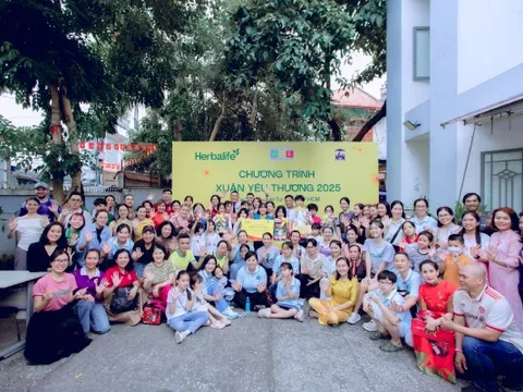 Herbalife Việt Nam lan tỏa “Xuân yêu thương” cho trẻ em, người cao tuổi có hoàn cảnh khó khăn