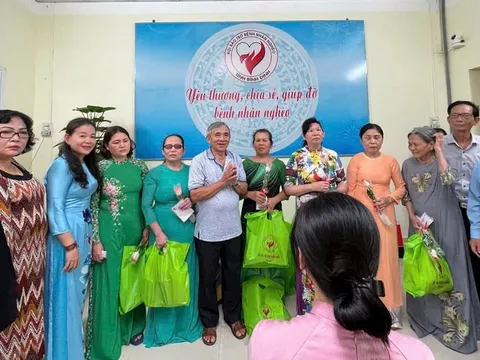 Hội Bảo trợ bệnh nhân nghèo Bình Định lan tỏa yêu thương dịp 8/3