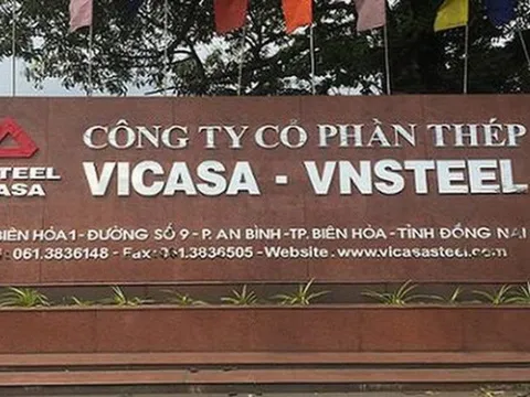 Công ty thép VCA bị nhắc nhở chậm công bố thông tin