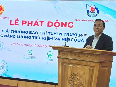 Phát động giải báo chí tuyên truyền sử dụng năng lượng tiết kiệm và hiệu quả