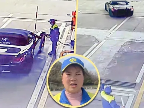 Lái siêu xe Porsche gần 2 tỷ đồng nhưng... quỵt tiền xăng