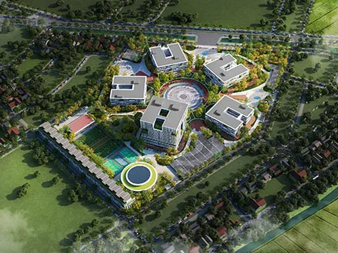 Cất nóc tổ hợp giáo dục quy mô 20.000 người học tại thành phố Huế