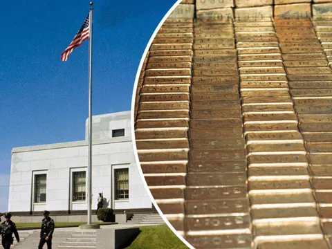 Kho vàng khổng lồ với hệ thống bảo vệ nghiêm ngặt nhất thế giới