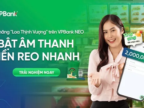 Ra mắt Loa Thịnh Vượng với tính năng thông báo biến động số dư bằng giọng nói qua VPBank NEO